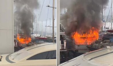 Eski kulüp başkanının yatı alev alev yandı