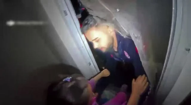 Adıyaman’da su baskınında evlerinde mahsur kalan vatandaşları AFAD kurtardı