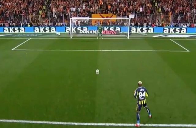 Fenerbahçe, Galatasaray karşısında penaltı vuruşundan yararlanamadı