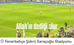 Fenerbahçeli taraftarların arasındaydı! Bu paylaşımı bakın kim yapmış