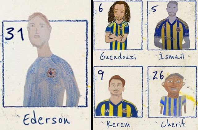 Fenerbahçe’nin ilk 11’i çocukların kaleminden geçti