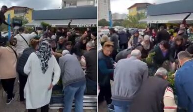 Fiyatı 1 TL’ye düşürüldü, markette büyük izdiham yaşandı