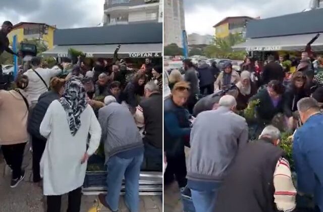 Fiyatı 1 TL’ye düşürüldü, markette büyük izdiham yaşandı