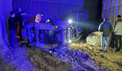 Patates deposunda devrilen forkliftin operatörü öldü