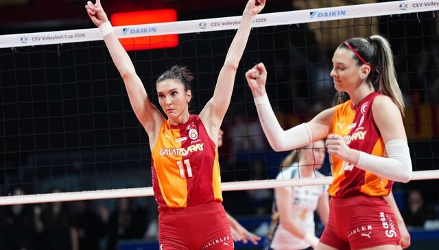 Galatasaray Kadın Voleybol Takımı, CEV Kupası şampiyonu!