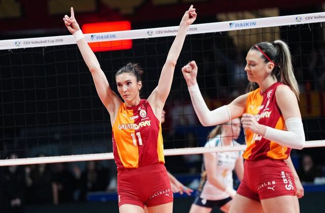 Galatasaray Kadın Voleybol Takımı, CEV Kupası şampiyonu!
