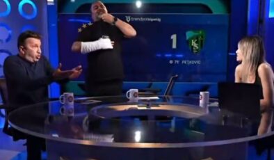 Galatasaray maçı bitince Emre Bol ile Evren Turhan canlı yayında birbirine girdi