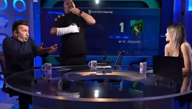 Galatasaray maçı bitince Emre Bol ile Evren Turhan canlı yayında birbirine girdi