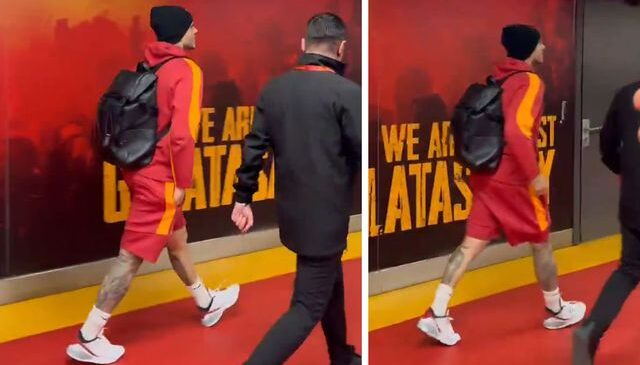 Galatasaray’ın yıldız ismi maçın bitiminin hemen ardından stattan tek başına ayrıldı