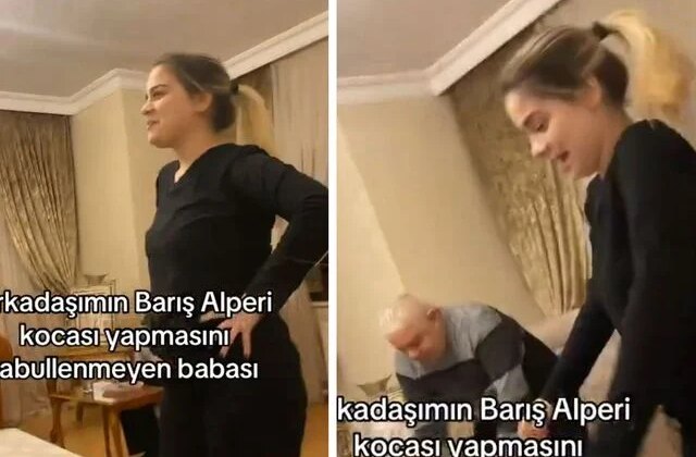 Galatasaray’ın yıldızına babasının yanında “Kocam” dedi, olanlar oldu