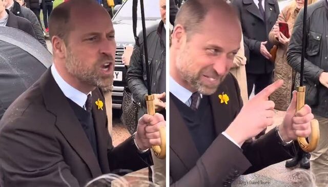 Galatasaraylı taraftar, Prens William’ı şaşkınlığa uğrattı