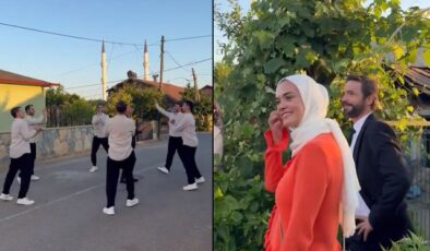 Gassal setinden gülümseten görüntüler! Ahmet Kural’ın keyifli anları