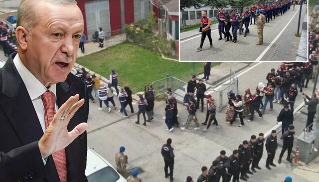 Cumhurbaşkanı Erdoğan’ın talimatı sonrası operasyon: Polis etten duvar ördü, 70 şüpheli tutuklandı