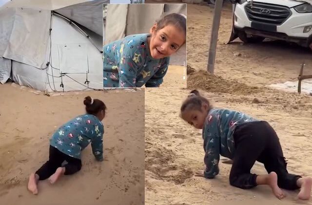 Gazze’de insani dram! Engelli çocuk saldırılar altında yaşamaya çalışıyor