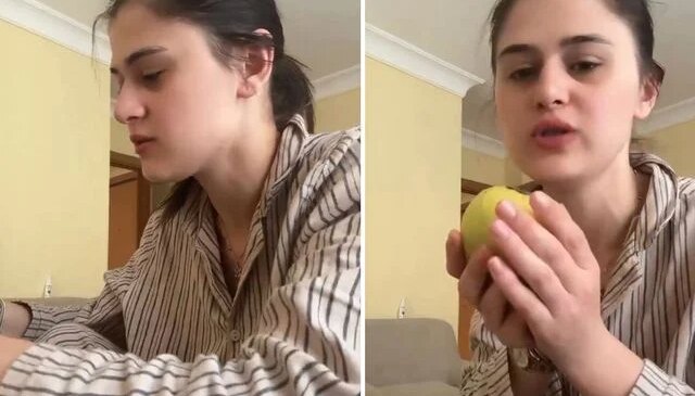 Genç kızın, esnafa gösterdiği tepki olay oldu: Ahlaktan, namustan…