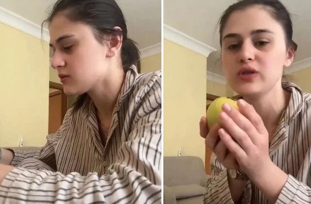 Genç kızın, esnafa gösterdiği tepki olay oldu: Ahlaktan, namustan…