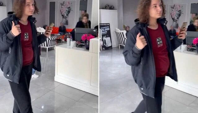 Görüntüler ortaya çıktı! Okul saldırganı olaydan 2 hafta önce annesiyle güzellik merkezine gitmiş