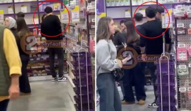 Hacı Sabancı, Gratis’te alışveriş yaparken görüntülendi