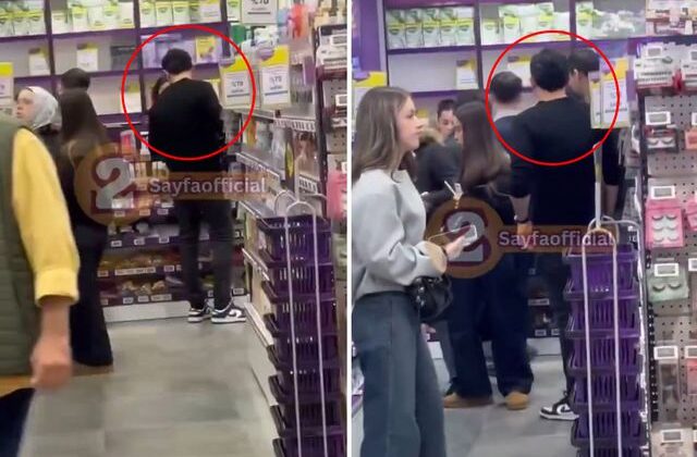 Hacı Sabancı, Gratis’te alışveriş yaparken görüntülendi