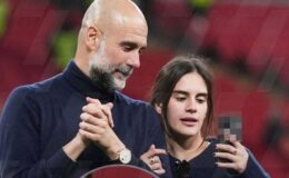 Guardiola’nın kızının elindeki telefon olay oldu
