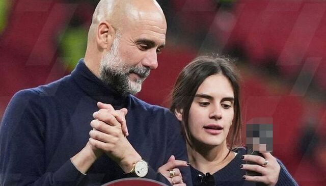 Guardiola’nın kızının elindeki telefon olay oldu