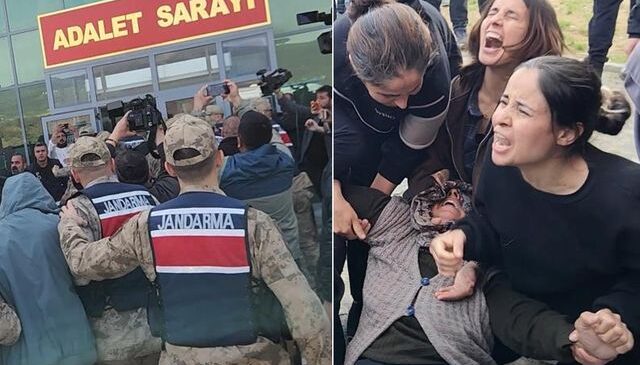 Gülistan Doku soruşturmasında adliyenin önü karıştı: Anne hastaneye kaldırıldı