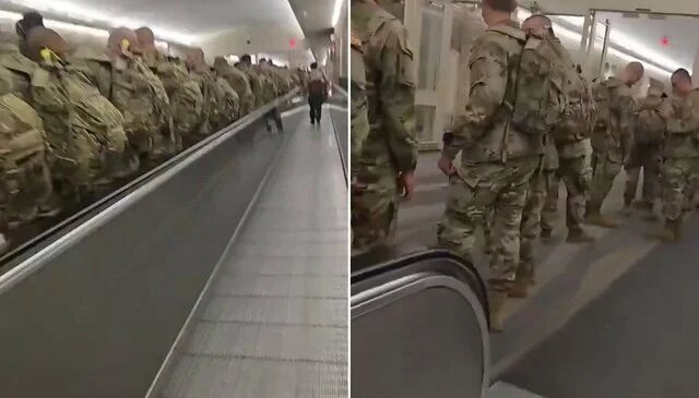 Gündem yaratan görüntü! BAE binlerce ABD askerini böyle ağırladı