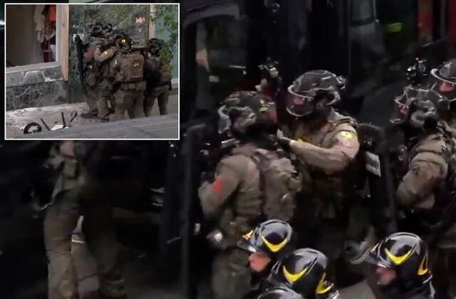 Güpegündüz film gibi soygun! 25 rehineyi bırakırken bakın nasıl kaçtılar