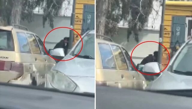 Güpegündüz yaptıklarına bakın: “Başımıza taş yağacak” dedirten görüntü