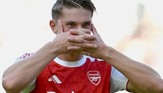 Gyökeres, gol sevincinin patentini aldı