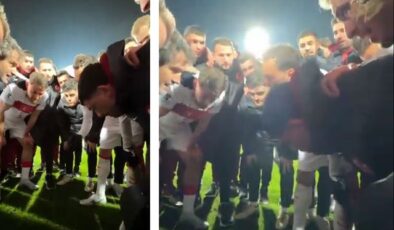 Hakan Çalhanoğlu’ndan maç sonunda tarihi konuşma