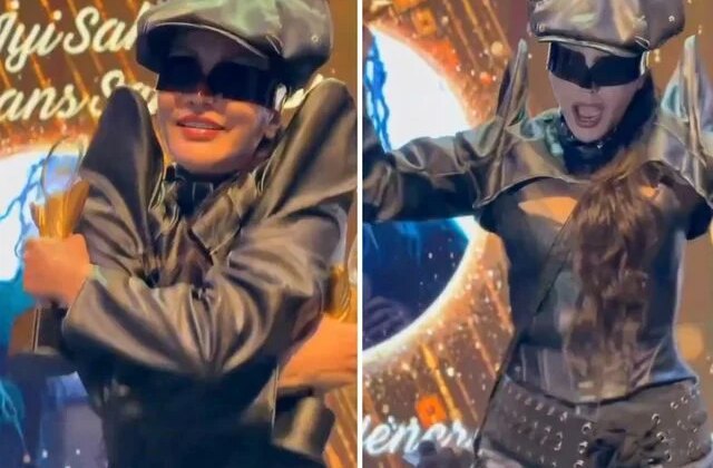 Hande Yener ödülü alır almaz kırdı