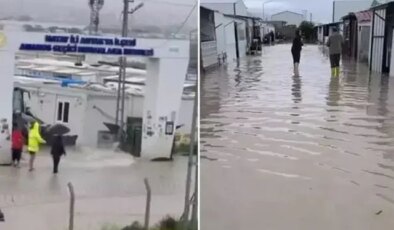 Hatay’da şiddetli yağış; yollar göle döndü, evleri su bastı