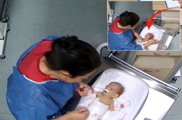 5 günlük bebeği tokatlayan hemşirenin savunması pes dedirtti