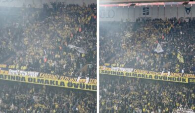 Hepsi birden söyledi! Fener taraftarından Mert Hakan’a büyük destek