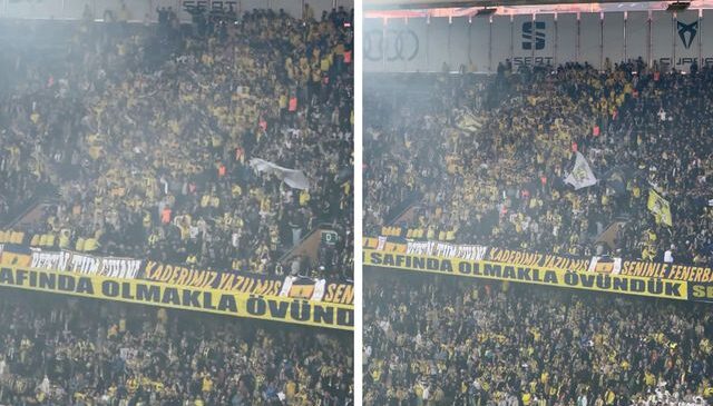 Hepsi birden söyledi! Fener taraftarından Mert Hakan’a büyük destek