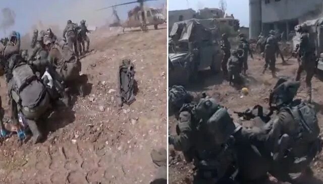 Hizbullah, yaralılarını tahliye eden İsrail askerlerini böyle vurdu