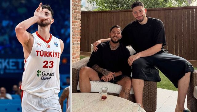 Houston’da Türk buluşması! NBA yıldızı Alperen Şengün ile Mahmut Orhan bir arada
