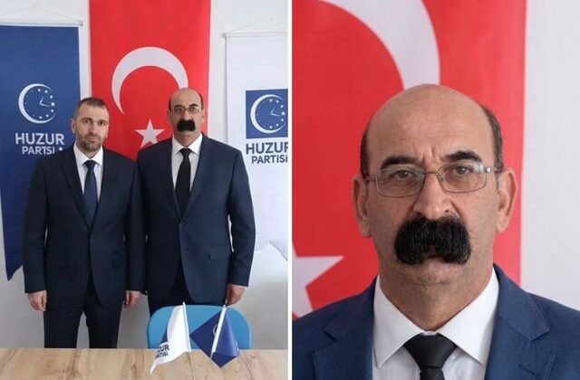 Huzur Partisi İlçe Başkanı Orhan Avcı’nın bıyıkları dünya basınında olay oldu!