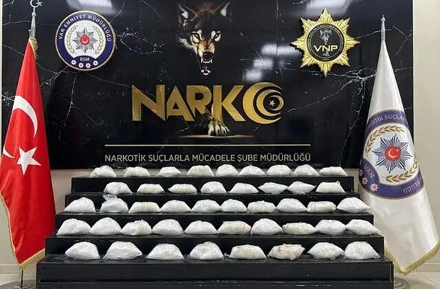 İçişleri Bakanlığı: Van’da 240 kilogram uyuşturucu madde ele geçirildi