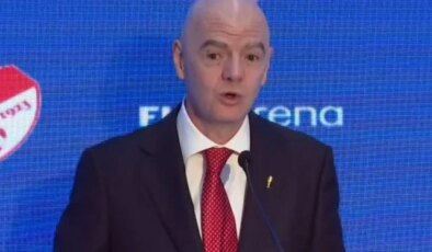 Infantino’dan bomba Türkiye tezahüratı! Salonda alkış tufanı koptu
