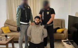 Kırmızı bültenle aranan Matthias Malik Lammers Alanya’da  yakalandı