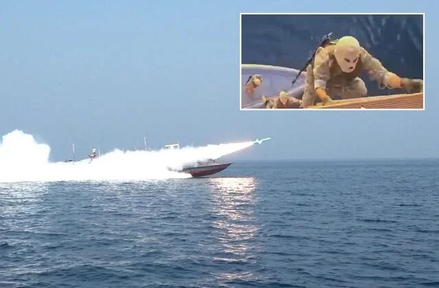 İran, 2 gemiye el koyduğu operasyonun görüntülerini yayınladı