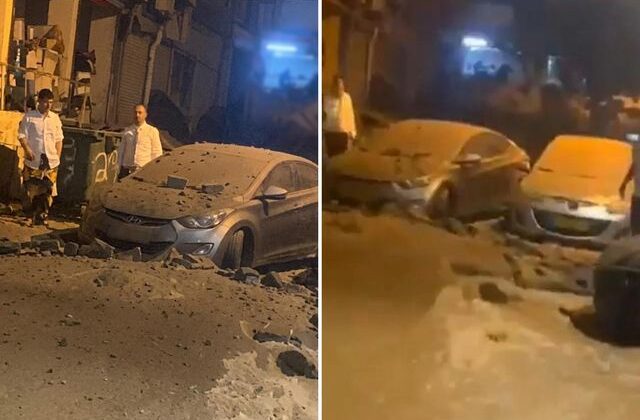 İran füzeleri İsrail’in kanalizasyon sistemini çökertti