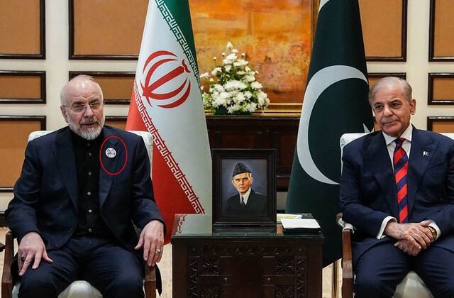 İran heyetinin başkanı unutmadı! Dikkat çeken rozet detayı