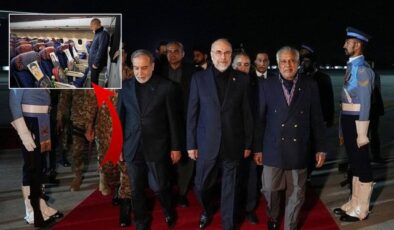 İran İslamabad’a böyle gitti! Müzakereler öncesi çarpıcı kare