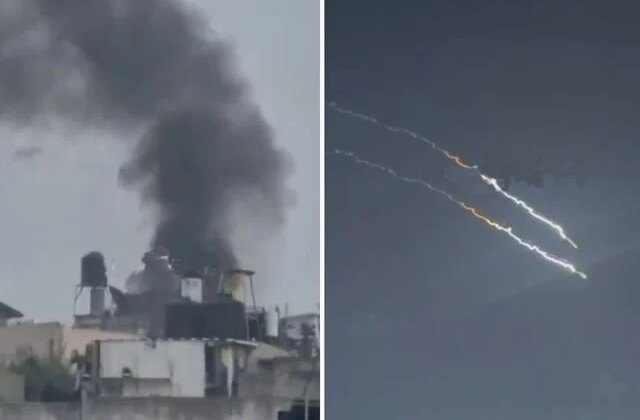 İran ve Hizbullah’tan İsrail’e eş zamanlı füze saldırısı