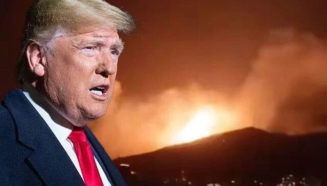 Trump Tahran’ın vurulduğu anları paylaştı, İran’dan rest geldi: Tüm bölge cehenneme dönüşür