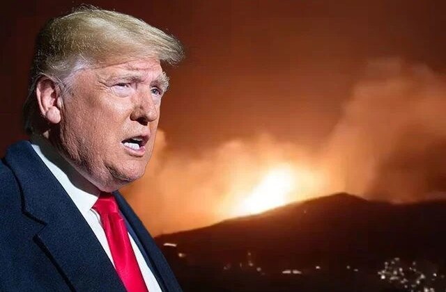 Trump Tahran’ın vurulduğu anları paylaştı, İran’dan rest geldi: Tüm bölge cehenneme dönüşür