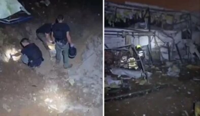 İran’ın vurduğu Petah Tikva’da hasar büyük